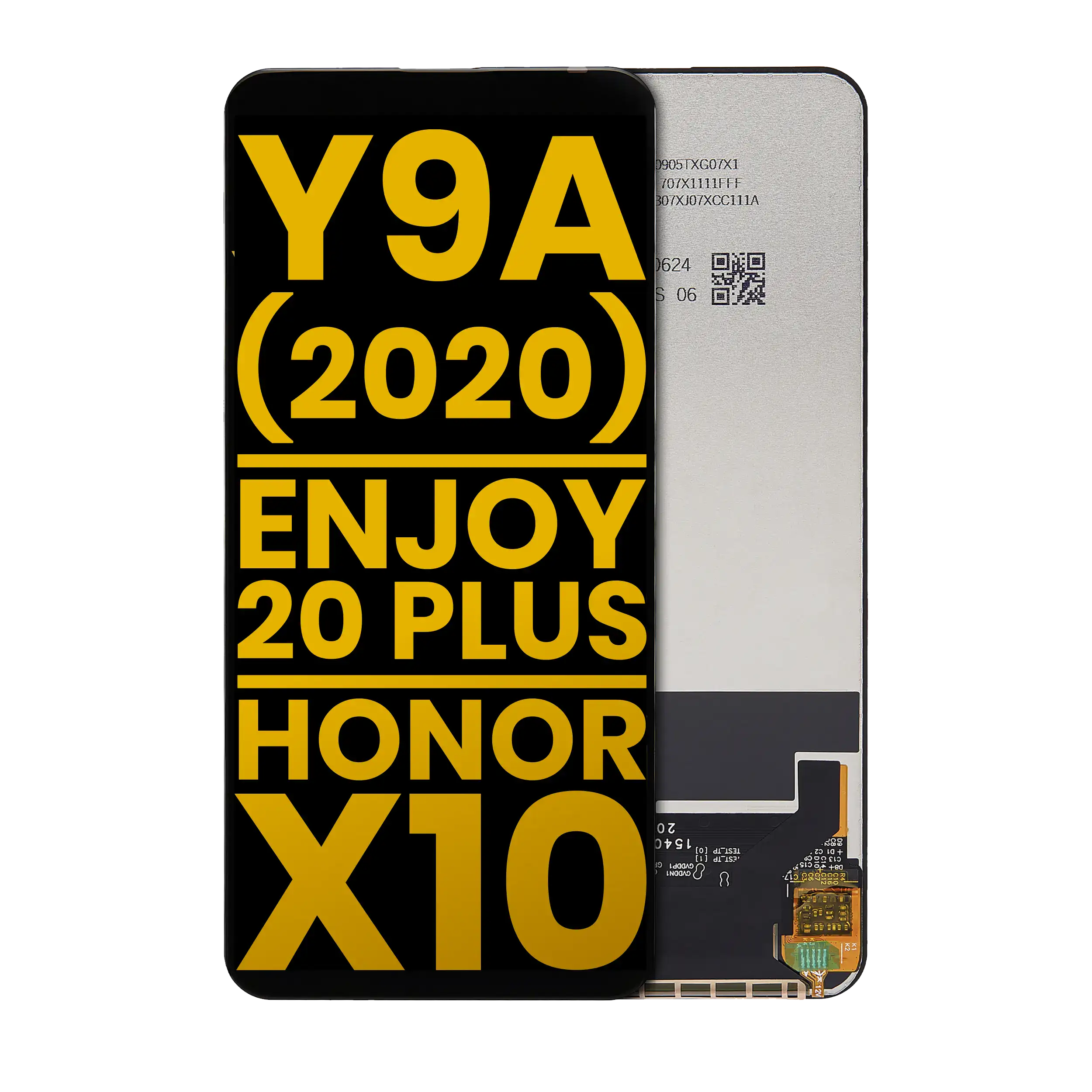 LCD-Display ohne Rahmen für Huawei Y9A/Honor X10 5G (Generalüberholt)