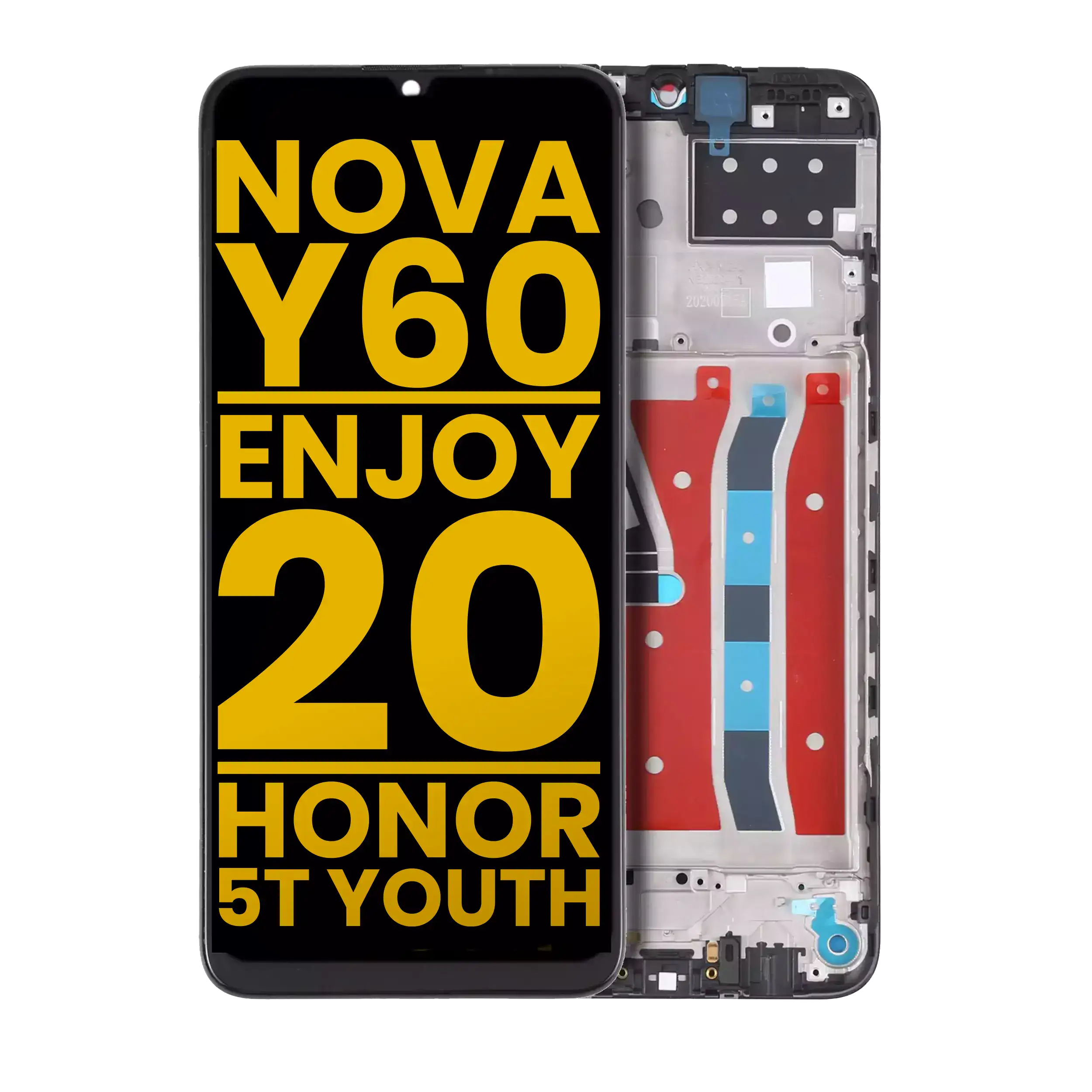 LCD Display with Frame for Huawei Nova Y60 / Huawei Enjoy 20 5G / Honor Play 5T Youth (Refurbished) (All Colors)