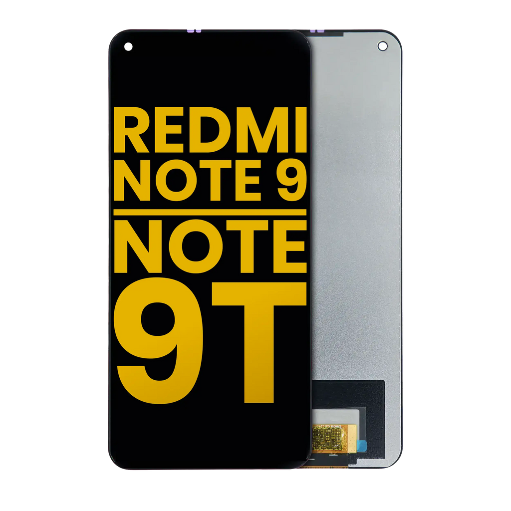 Frameless LCD Display for Xiaomi Redmi Note 9 5G / Note 9T (Refurbished, all colors)
