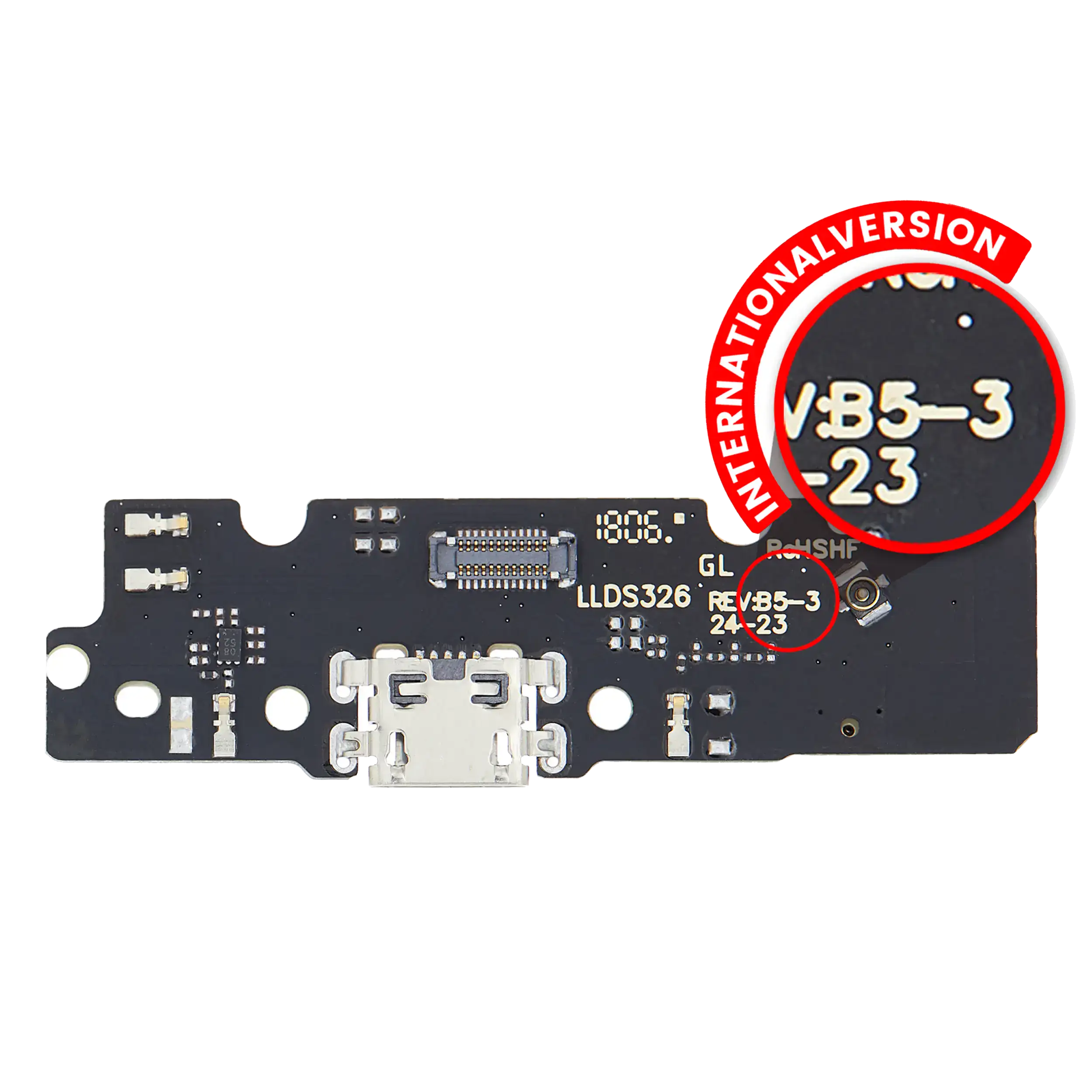 Charging Port for Motorola Moto E5 Plus (XT1924 / 2018) / E5 Supra (XT1924-6 / 2018) (International Version) (Aftermarket Plus)