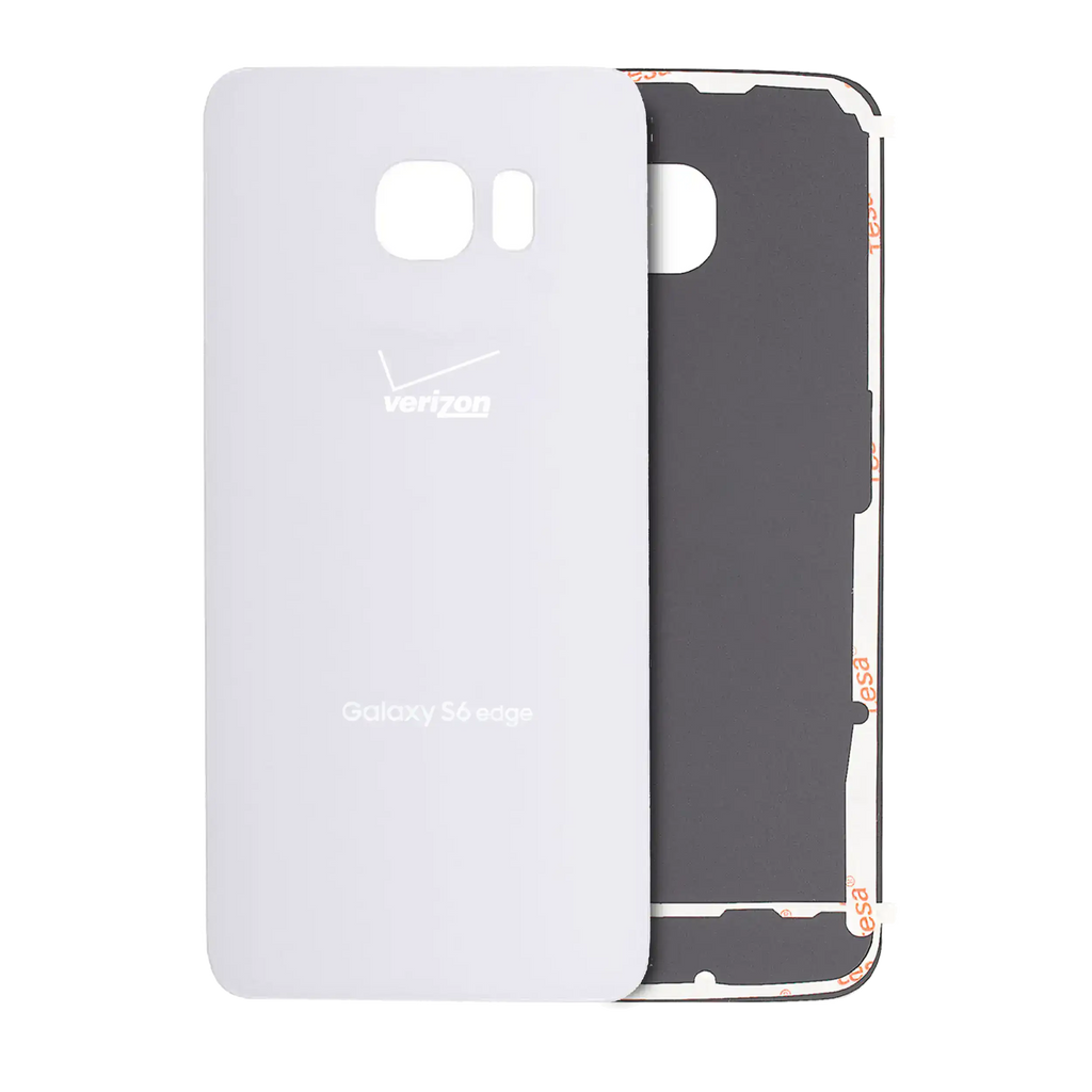 Backcover für Samsung Galaxy S6 Edge (Service Pack) (Weiß)