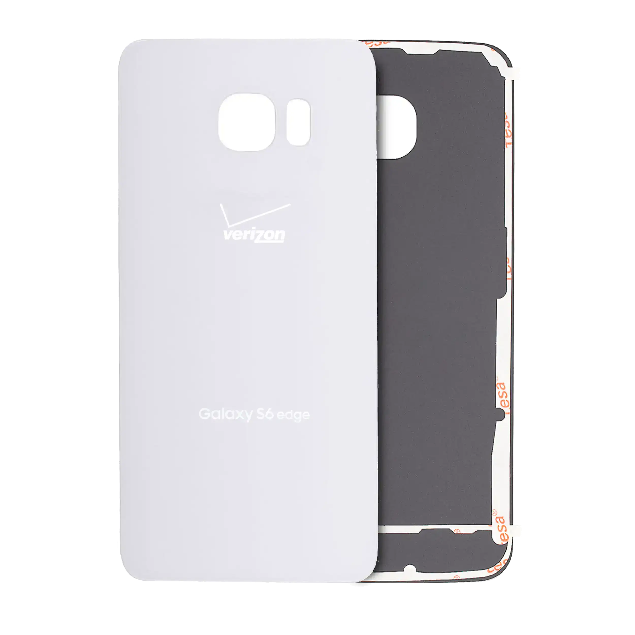 Backcover für Samsung Galaxy S6 Edge (Service Pack) (Weiß)