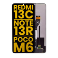 LCD Display without Frame for Xiaomi Redmi 13C 5G / 13R / Poco M6 5G (Refurbished) (All Colors)