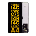 LCD-Display ohne Rahmen für Xiaomi Redmi 14C Refurbished