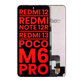 LCD ohne Rahmen für Xiaomi Redmi 12/13, Note 12R & Poco M6 Pro (Aftermarket Plus