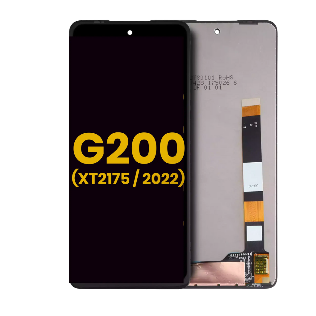 LCD Display without Frame for Motorola Moto G200 5G (XT2175 / 2022) (Refurbished) (All Colors)