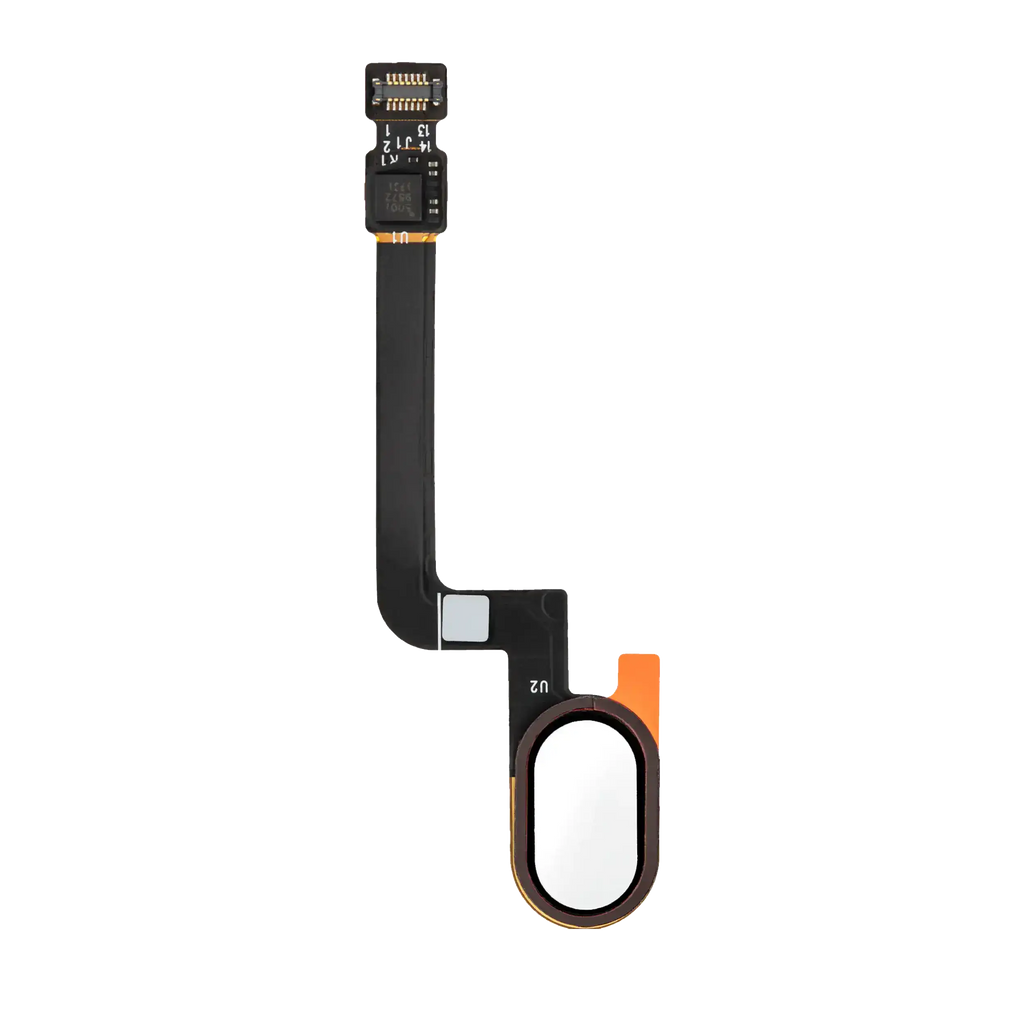 Home Button with Fingerprint Sensor Flex Cable for Motorola Moto G5S (XT1797 / 2017) (White)