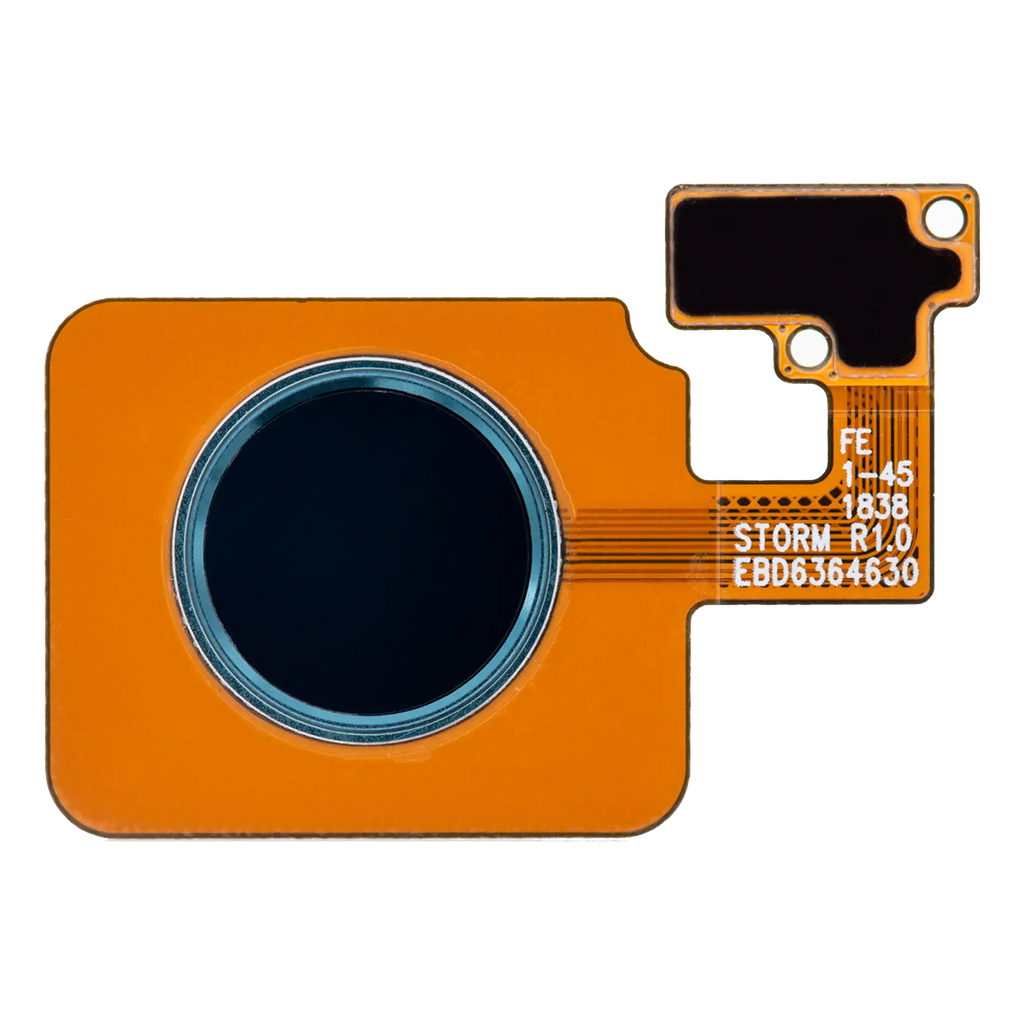 Home Button Fingerprint Sensor with Flex Cable for LG G8 ThinQ / LG V50 ThinQ (Blue)