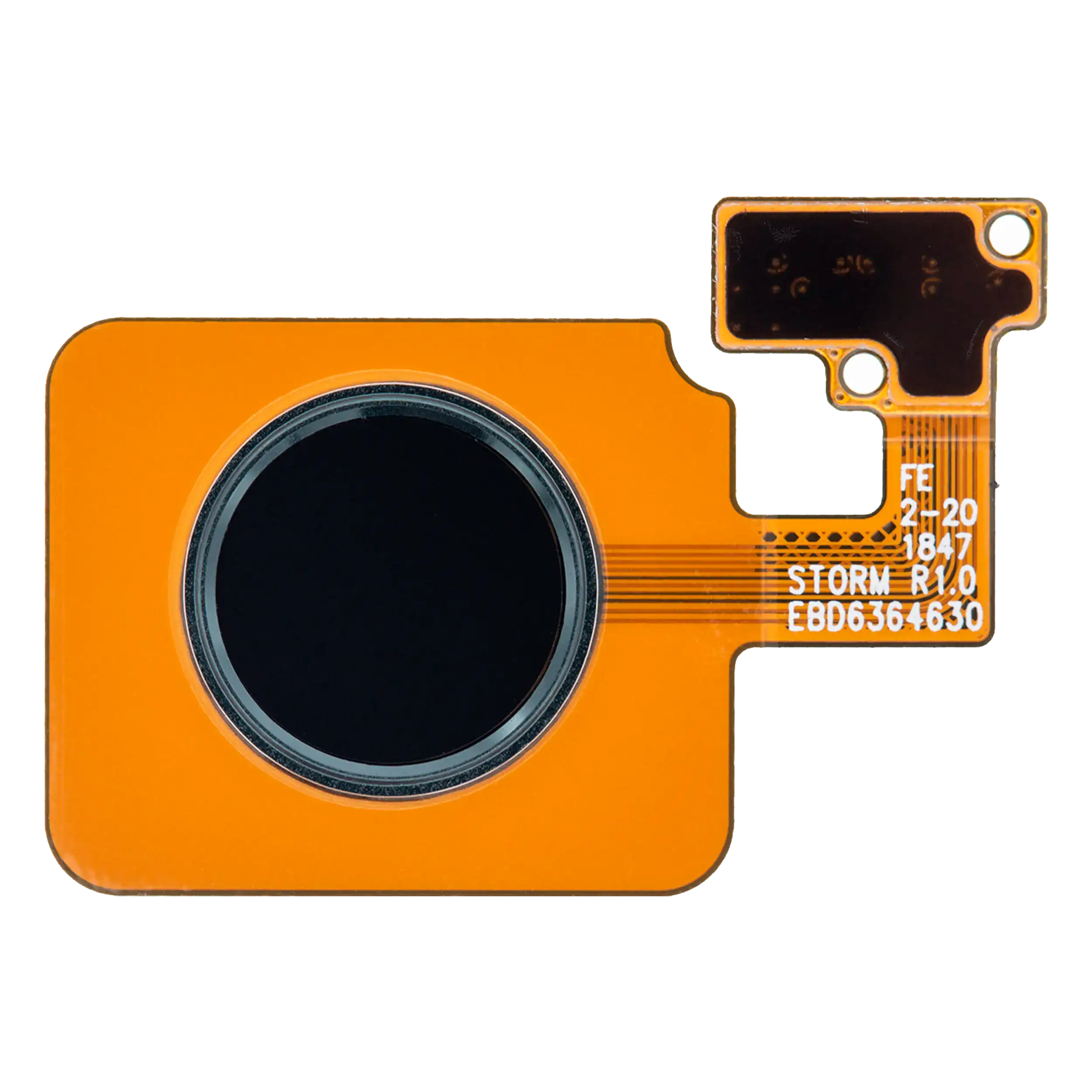 Home-Button Fingerabdrucksensor mit Flex für LG G8 ThinQ / LG V50 ThinQ (Schwarz