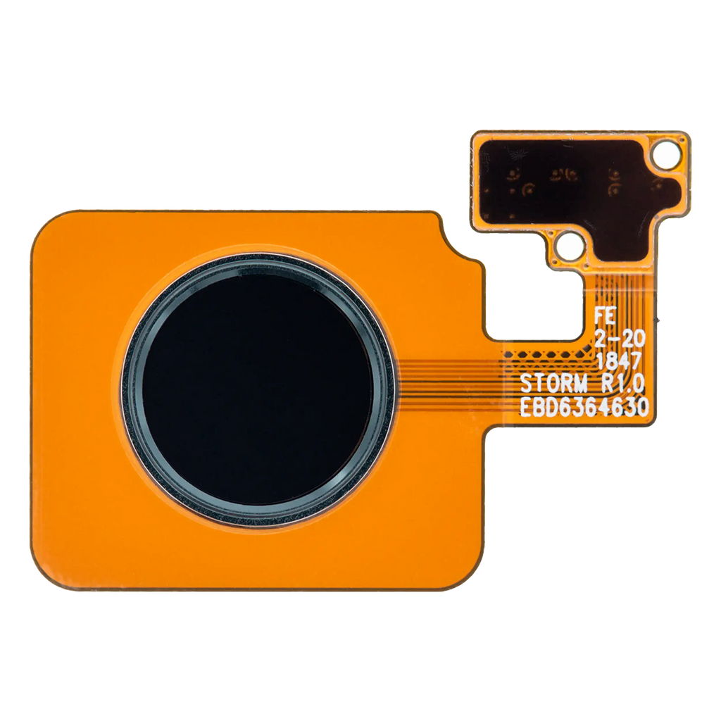 Home-Button Fingerabdrucksensor mit Flex für LG G8 ThinQ / LG V50 ThinQ (Schwarz