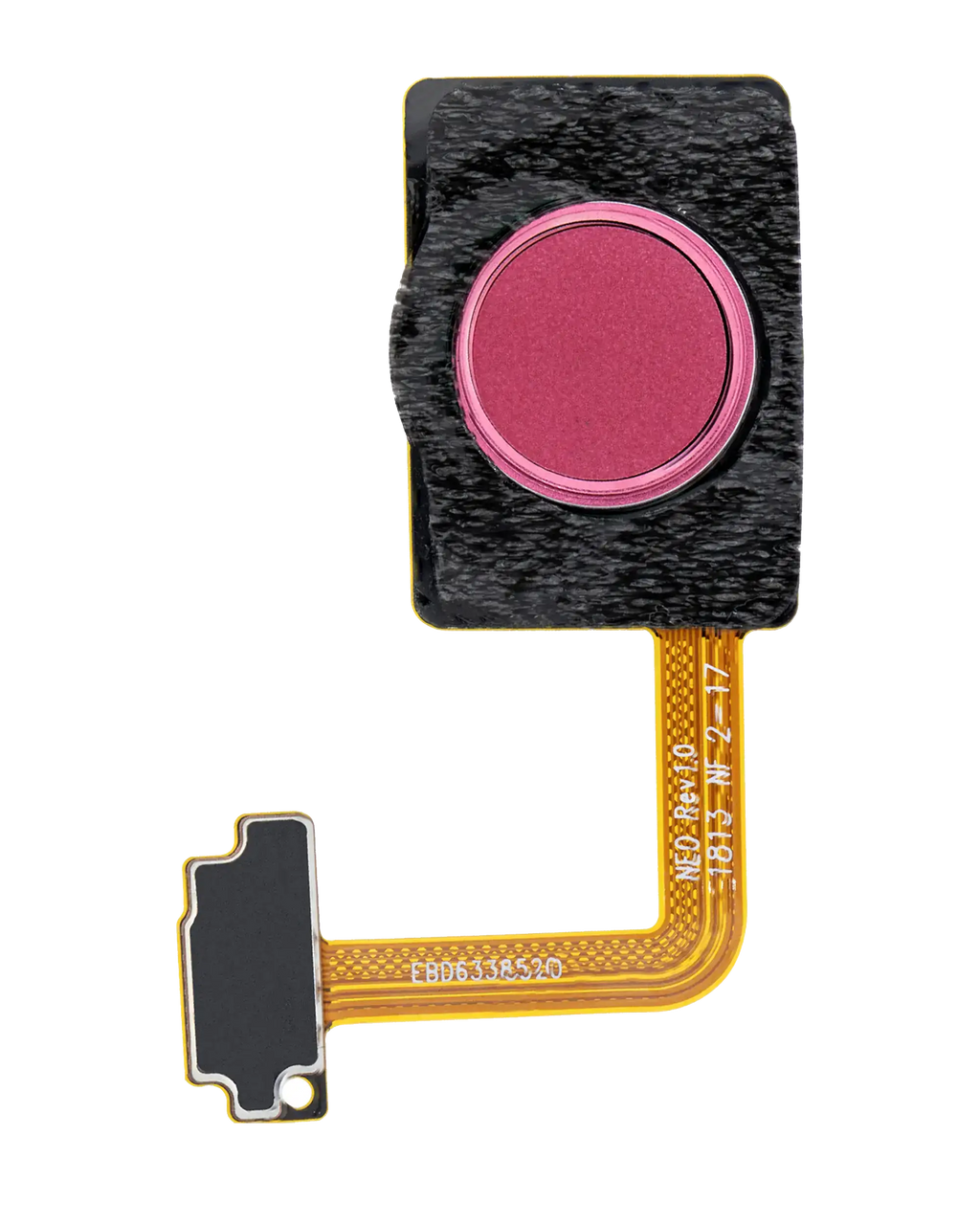 Home Button with Fingerprint Sensor Flex Cable for LG G7 ThinQ (Raspberry Rose)