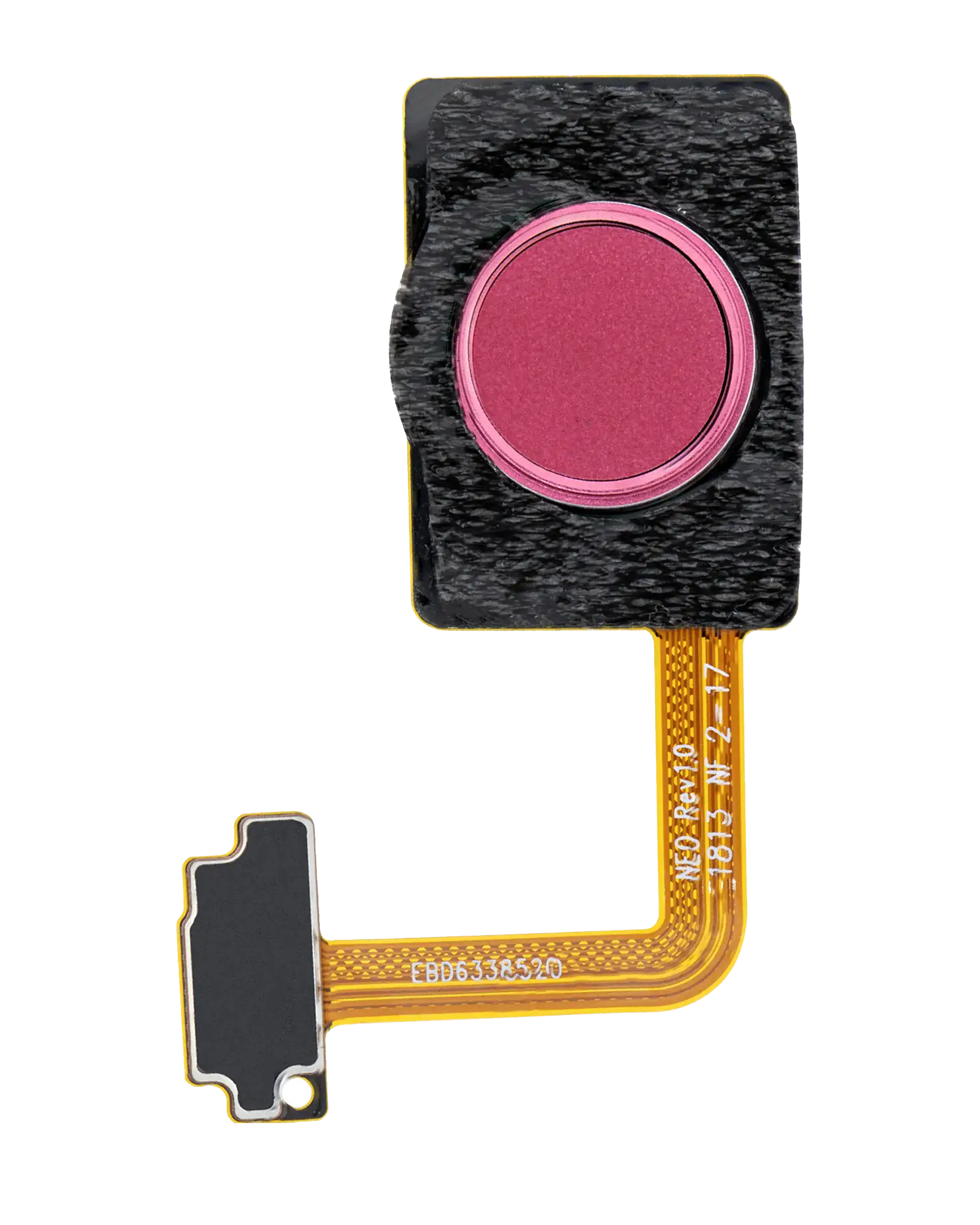 Home Button with Fingerprint Sensor Flex Cable for LG G7 ThinQ (Raspberry Rose)