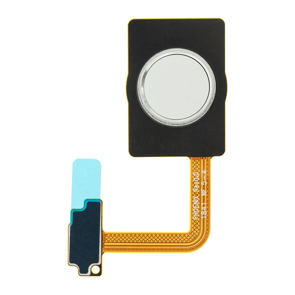 Home-Button mit Fingerabdrucksensor Flexkabel für LG G7 ThinQ (Silber)