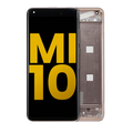 OLED-Display mit Rahmen für Xiaomi Mi 10 5G (Refurbished) (Peach Gold)