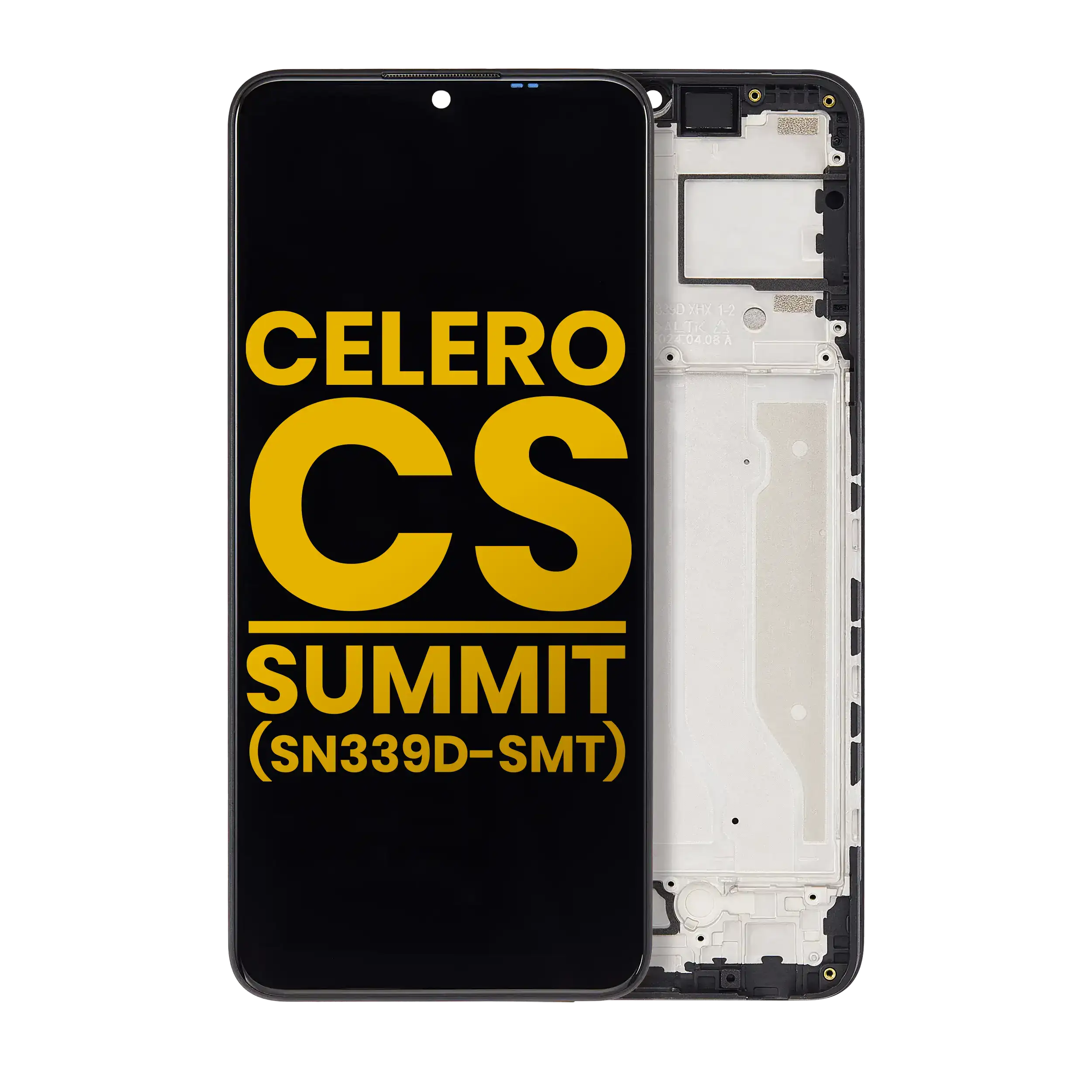 LCD Display with Frame for Boost Mobile Celero 5G SC (SN339D) / Summit 5G (SN339D-SMT) (Refurbished) (All Colors)