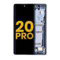OLED Display with Frame for TCL 20 Pro 5G (Refurbished) (Moondust Gray)