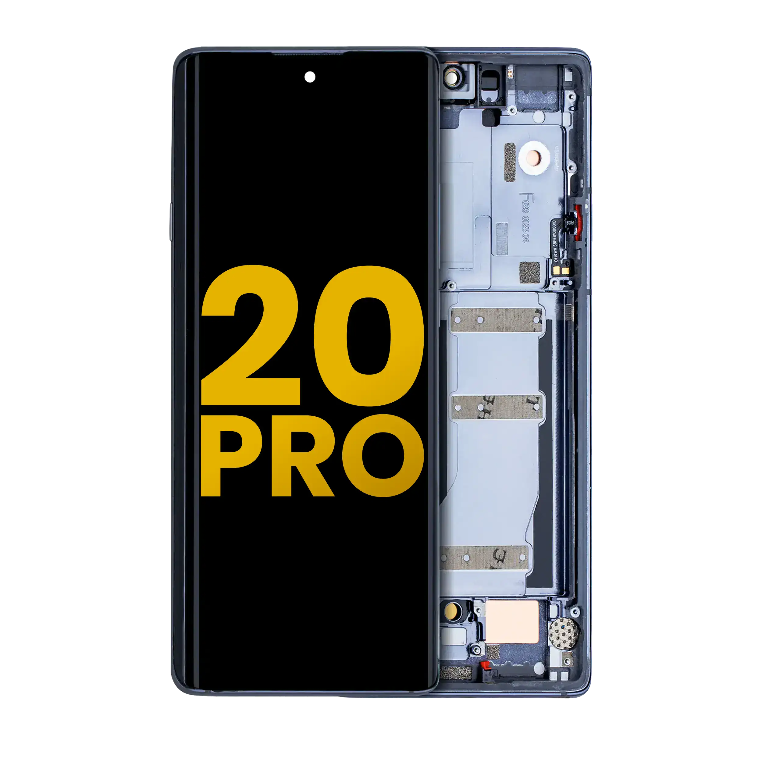 OLED Display with Frame for TCL 20 Pro 5G (Refurbished) (Moondust Gray)