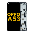 LCD-Display mit Rahmen für OPPO A53 5G (Refurbished) (Alle Farben)