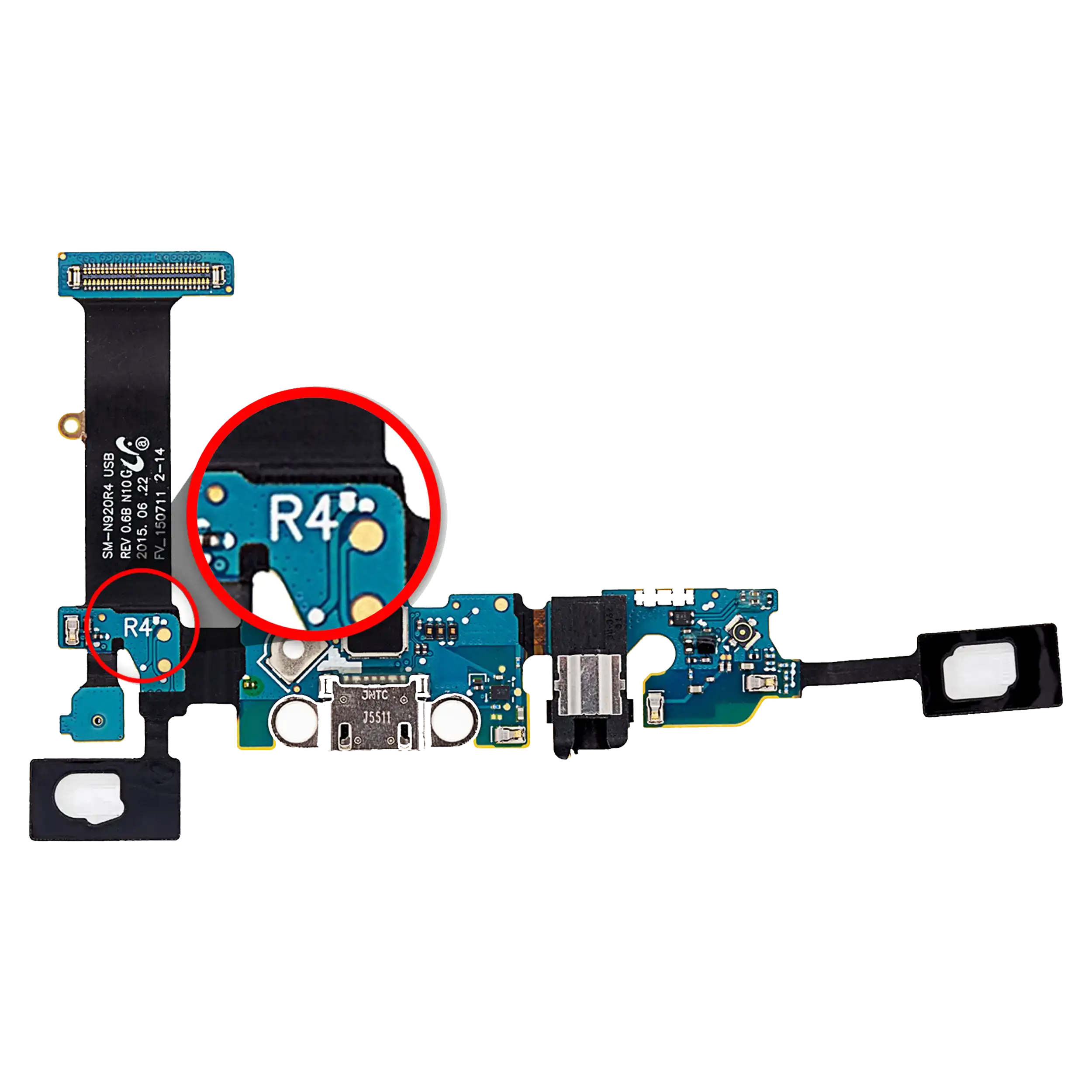 Charging Port Flex Cable for Samsung Note 5 (N920R4) (US Cellular)