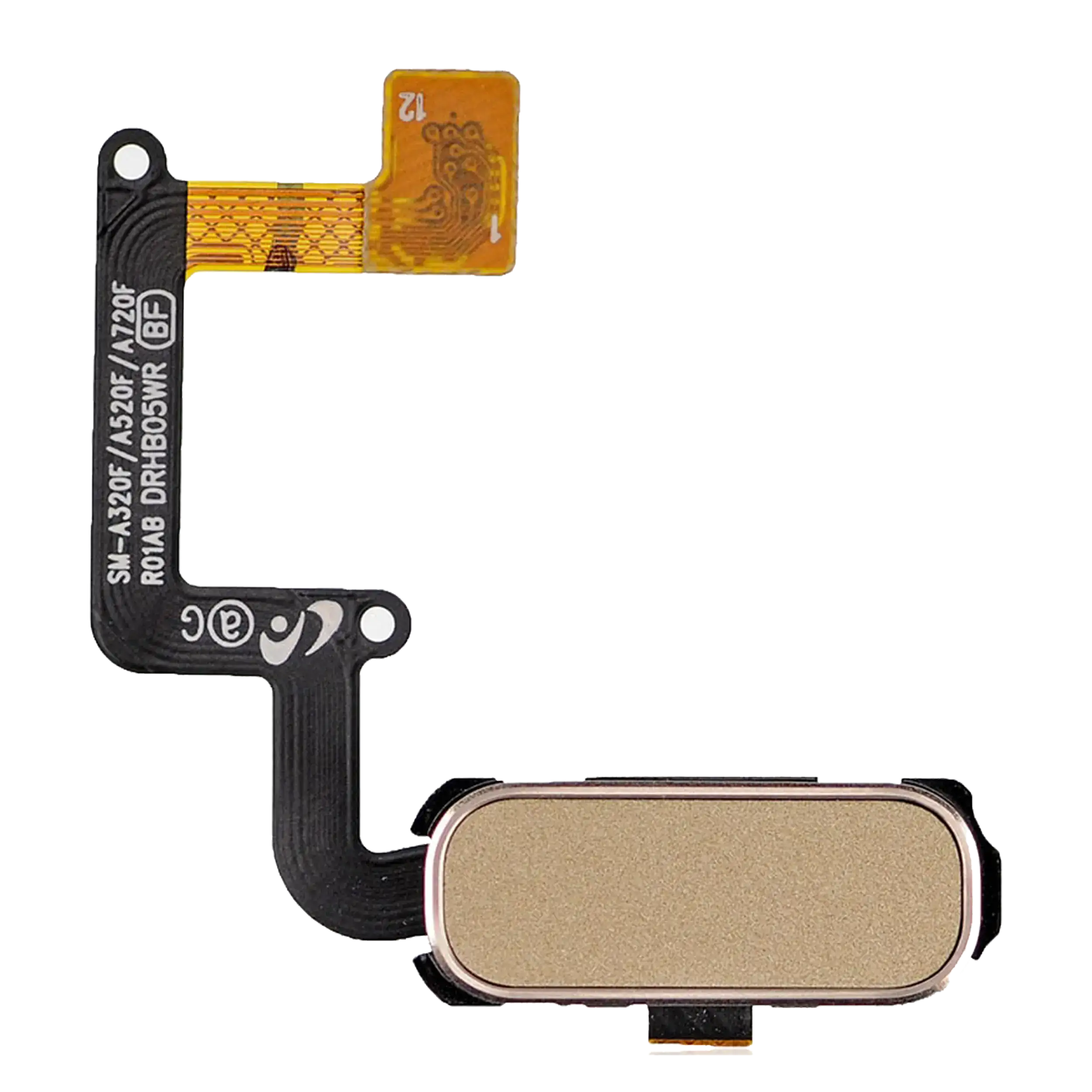 Fingerprint Sensor with Flex Cable for Samsung Galaxy A3 (A320 / 2017) / A5 (A520 / 2017) / A7 (A720 / 2017) (Gold)