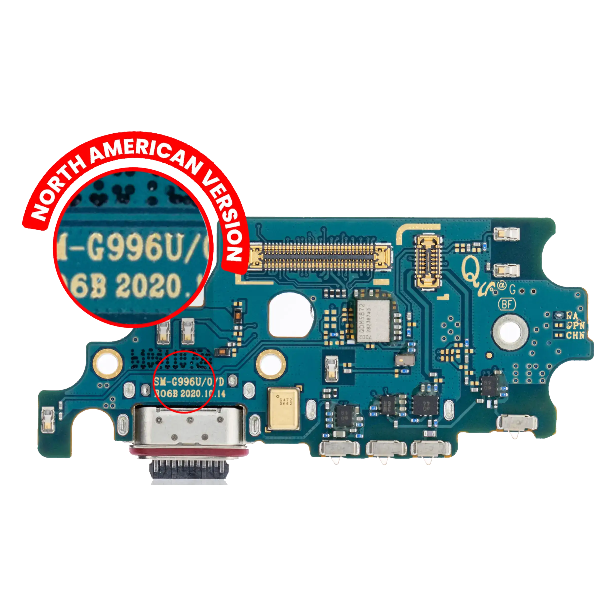 Ladebuchse mit SIM-Kartenleser Samsung Galaxy S21 Plus Premium