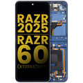 OLED Display with Frame for Motorola Razr 2025 / Razr 60 (XT2553 / 2025) (Refurbished) (Gibraltar Sea)