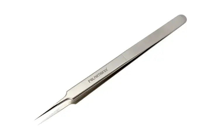 Gerade Mikro-Löt-Pinzette 0.15mm ultrafein nichtmagnetisch ESD PolarTronix