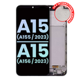 LCD-Display mit Rahmen für Samsung A15 4G/5G Aftermarket Incell