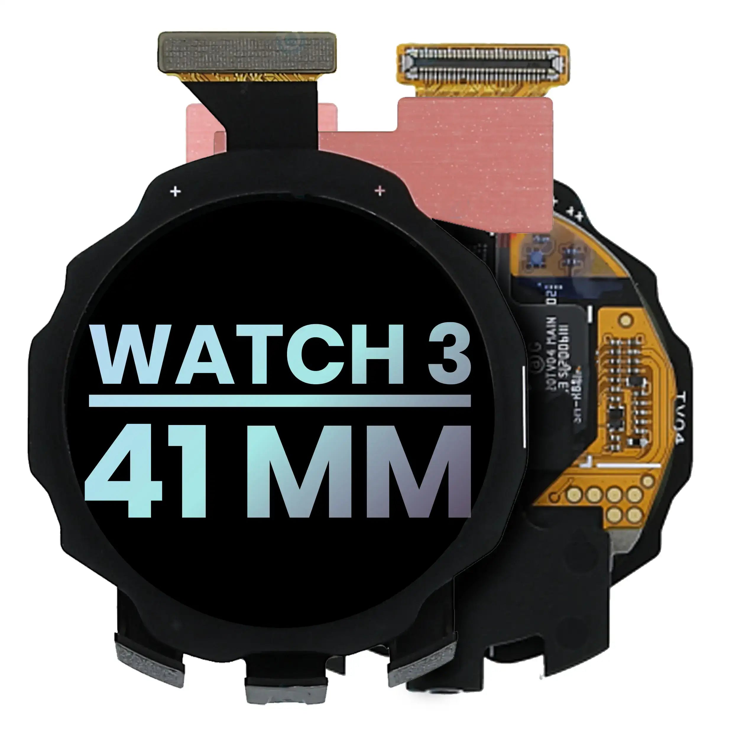 LCD-Display für Samsung Galaxy Watch 3 (41MM) (Service Pack) (Schwarz)