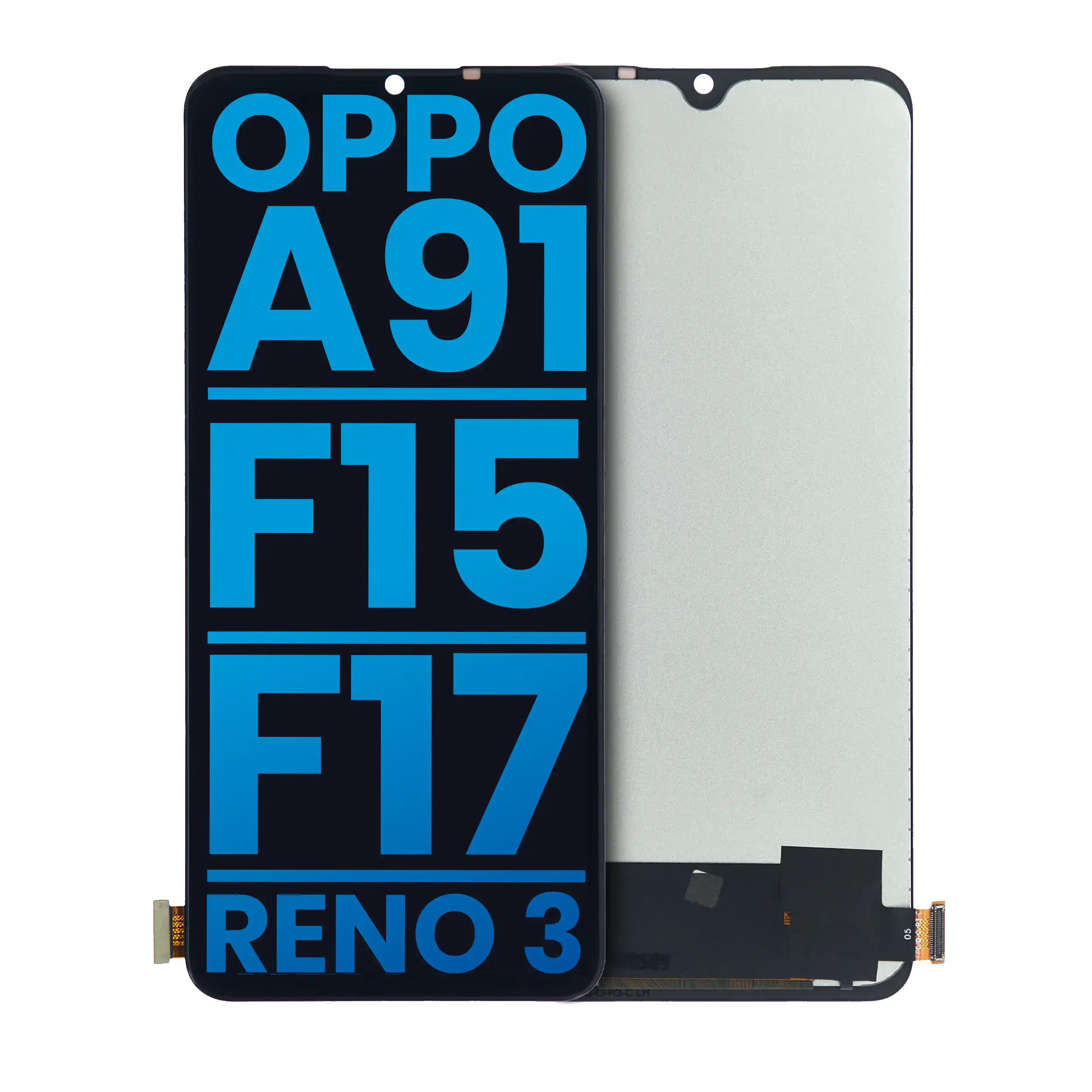 LCD-Display ohne Rahmen für OPPO A91 / F15 / F17 / K7 5G / Reno 3 (Aftermarket: Incell) (Alle Farben)