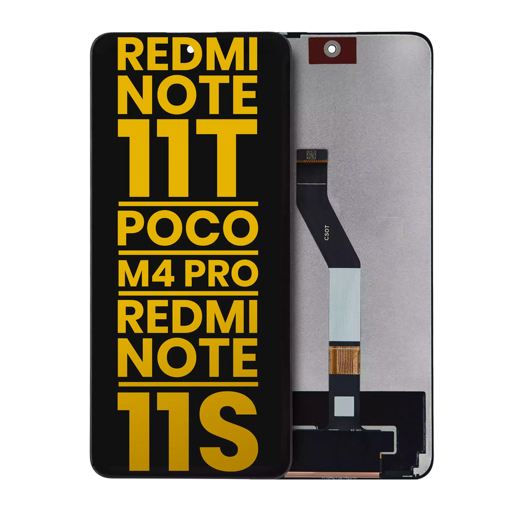Frameless LCD Display for Xiaomi Redmi Note 11T 5G / Xiaomi Poco M4 Pro 5G / Xiaomi Redmi Note 11S 5G (Refurbished) (All Colors)