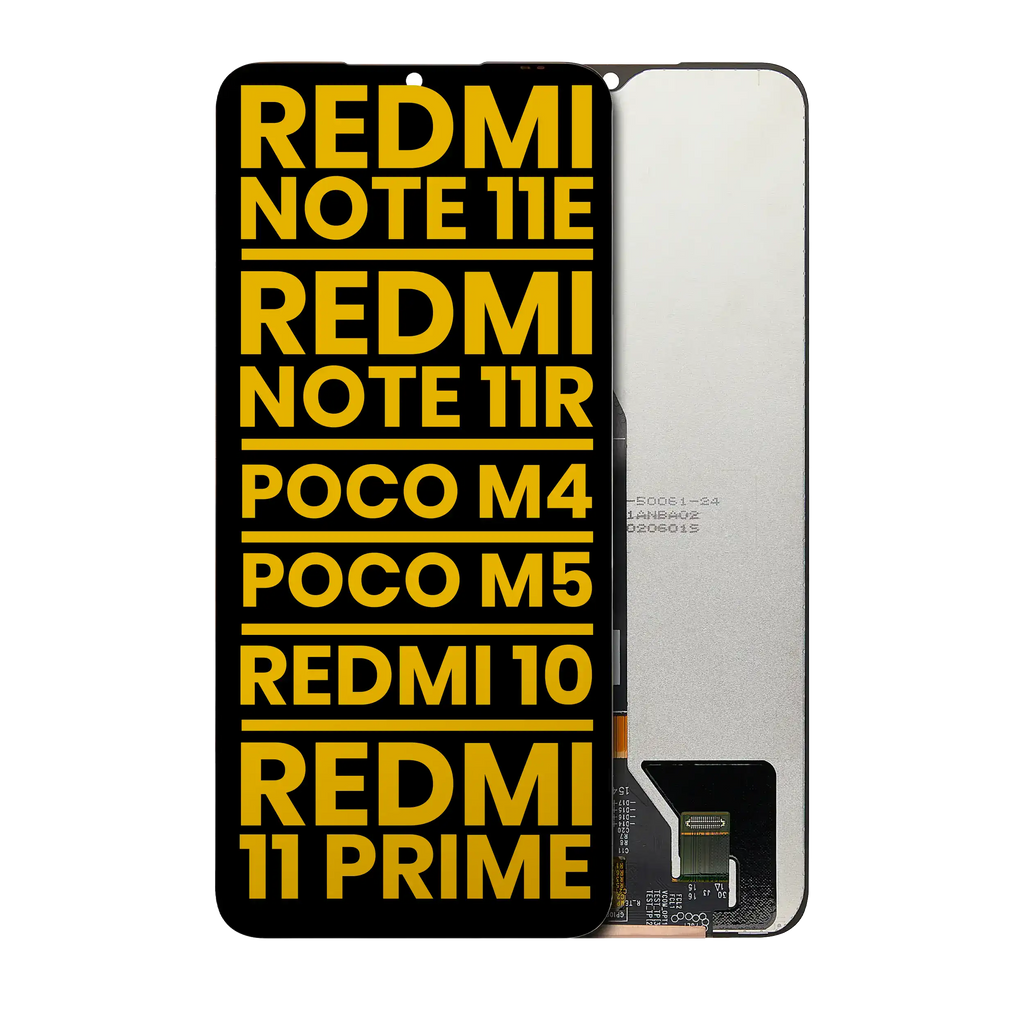 LCD ohne Rahmen für Xiaomi Redmi Note 11E/Poco M4 5G (Refurbished)
