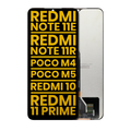 LCD Display without Frame for Xiaomi Redmi Note 11E / Redmi Note 11R / Poco M4 5G / Poco M5 / Redmi 10 5G / Redmi 11 Prime / 5G (Refurbished, all colors)