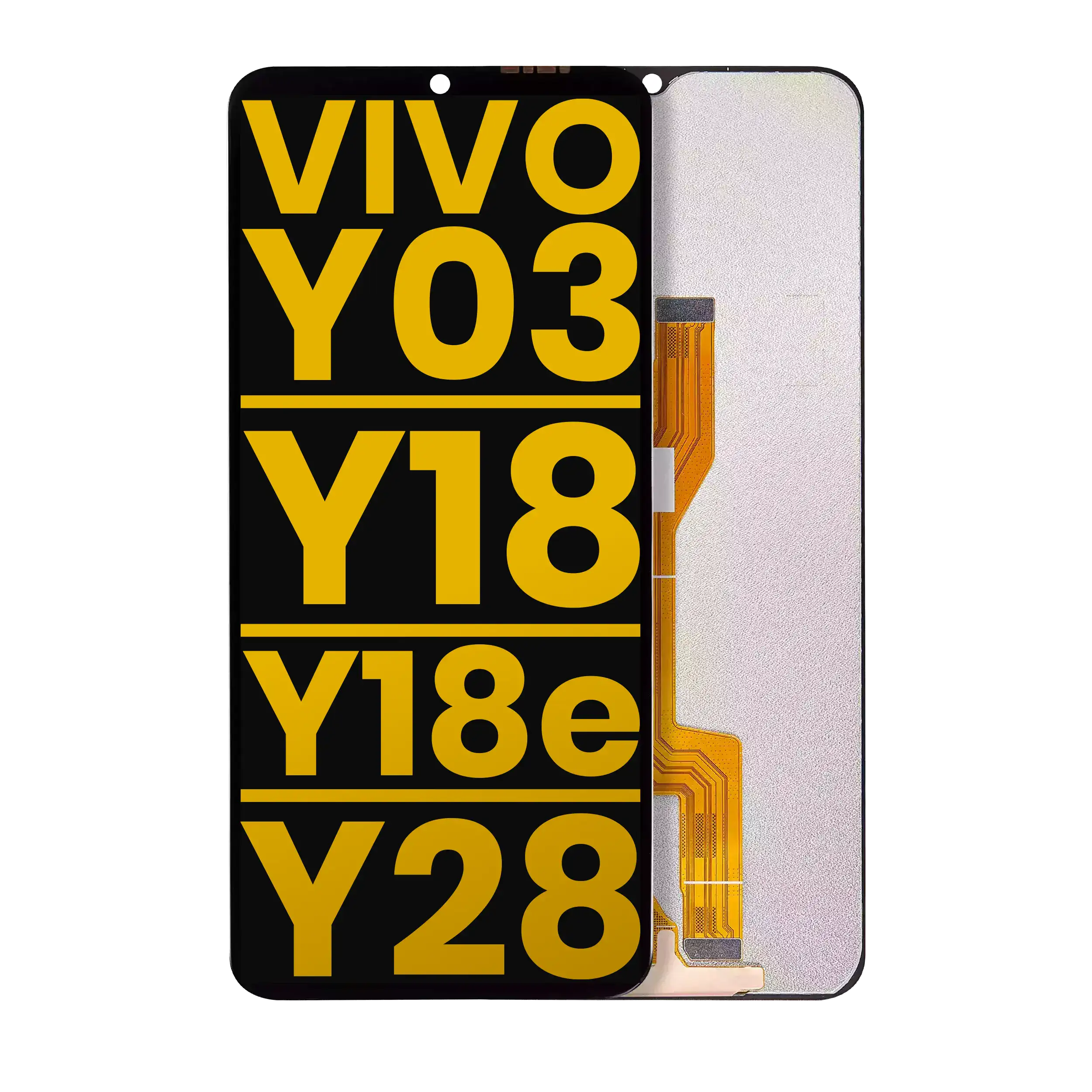 LCD Display without Frame for Vivo Y03 / Y18 / Y18e / Y28 5G (Refurbished) (All Colors)