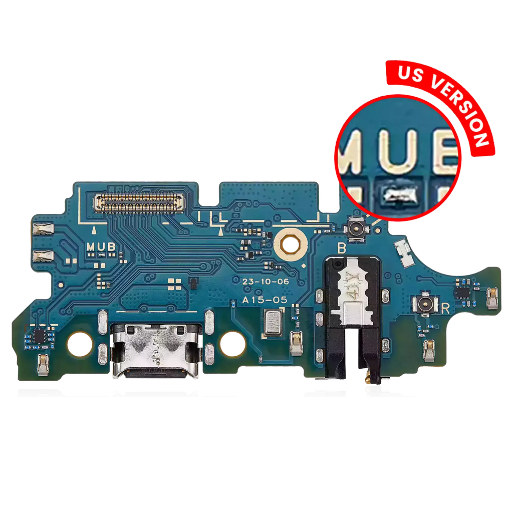 Charging Port PCB with Headphone Jack for Samsung Galaxy A15 (A155/2023) / A15 5G (A156/2023) (US Version) (Premium)