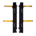 Plastic Rail (Right+Left) with Flex Cable for Nintendo Switch (Grey)