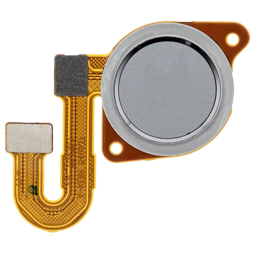 Fingerprint Sensor with Flex Cable for Motorola Moto One 5G Ace (XT2113-1/2 / 2021) (Original OEM) (Frosted Silver)