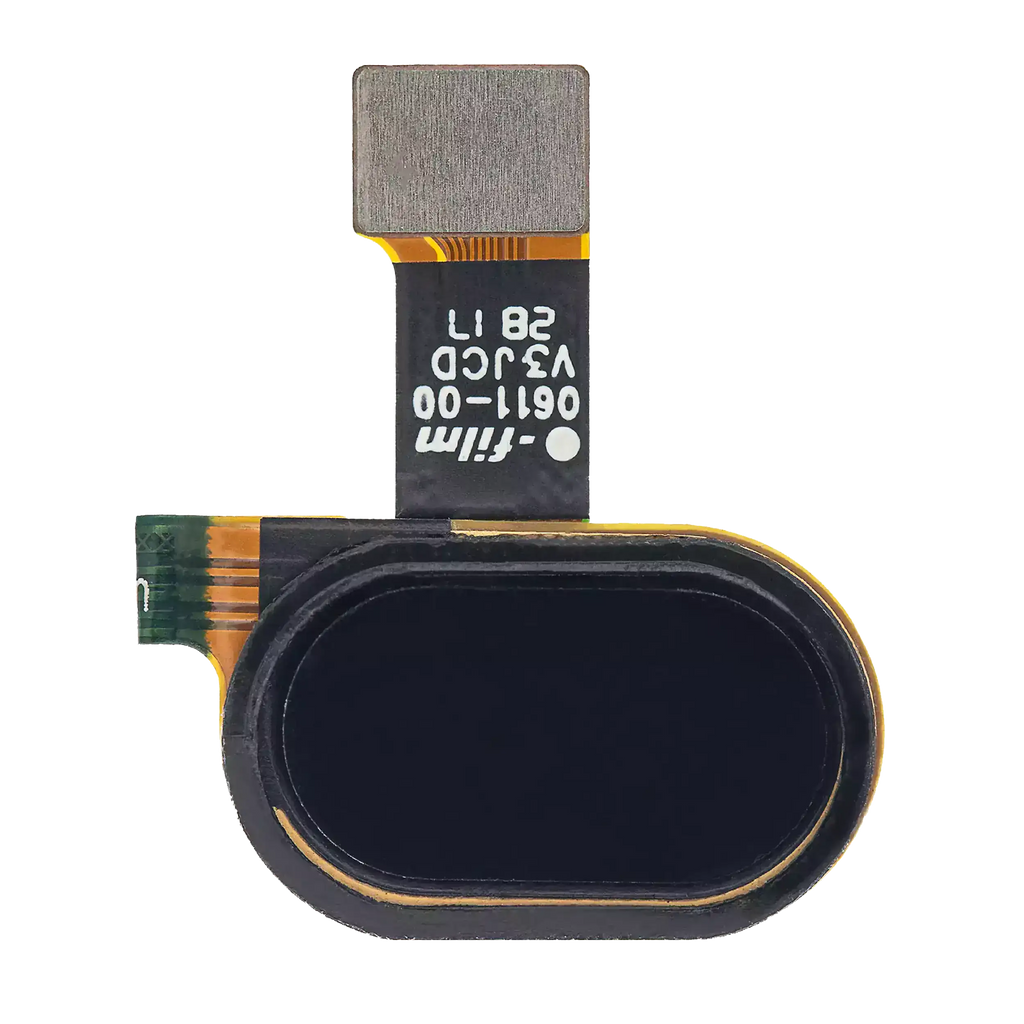 Home Button with Flex Cable for Motorola Moto E4 (XT1763 / 2017) / E4 Plus (XT1774 / 2017) Original OEM Black