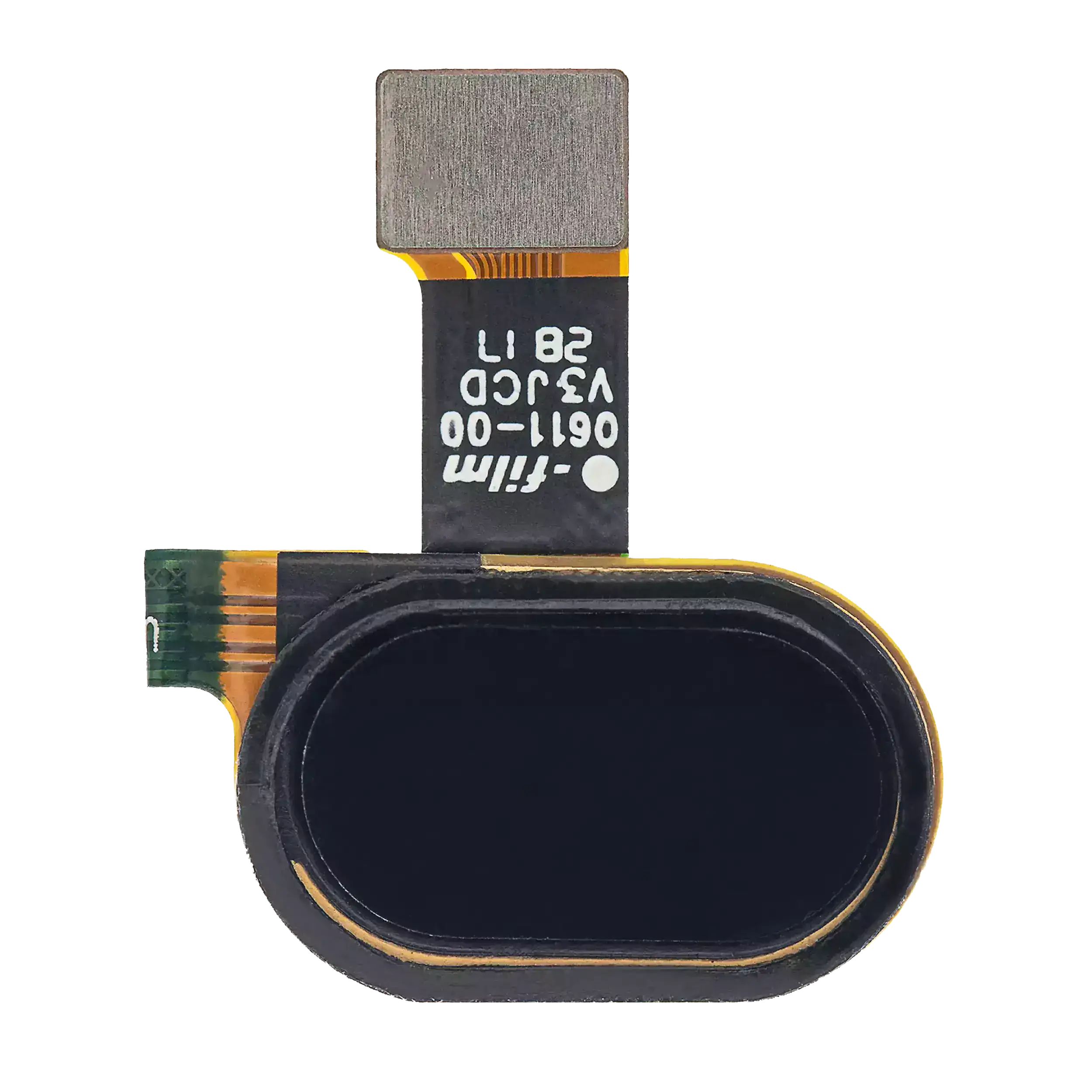 Home Button with Flex Cable for Motorola Moto E4 (XT1763 / 2017) / E4 Plus (XT1774 / 2017) Original OEM Black