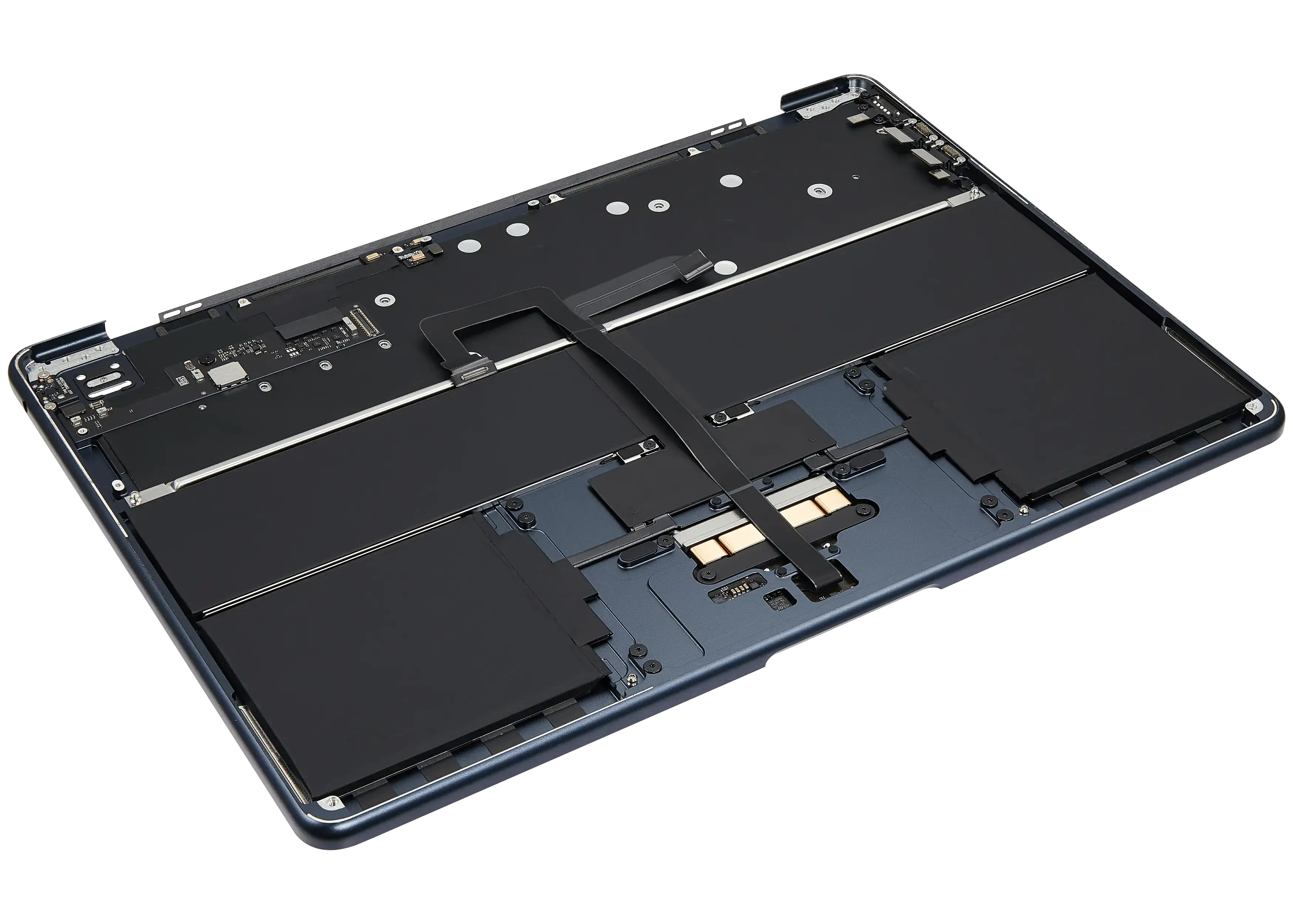 Upper Back Cover/Frame and Keyboard for MacBook Air 13" (A3113 / Mid 2024) (Midnight) (US Keyboard)
