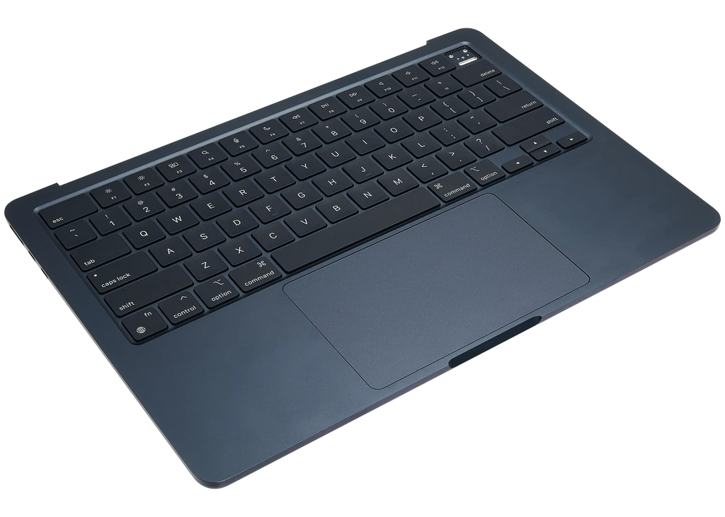 Upper Back Cover/Frame and Keyboard for MacBook Air 13" (A3113 / Mid 2024) (Midnight) (US Keyboard)