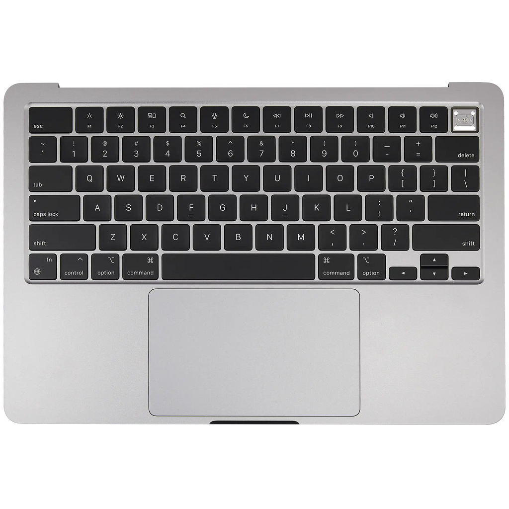 Top Case with Battery and Keyboard for MacBook Air 13" (A3113 / Mid 2024) (Space Gray) (US Keyboard)