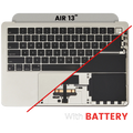 Top Case with Battery and Keyboard for MacBook Air 13" (A3113 / Mid 2024) (Starlight) (US Keyboard)