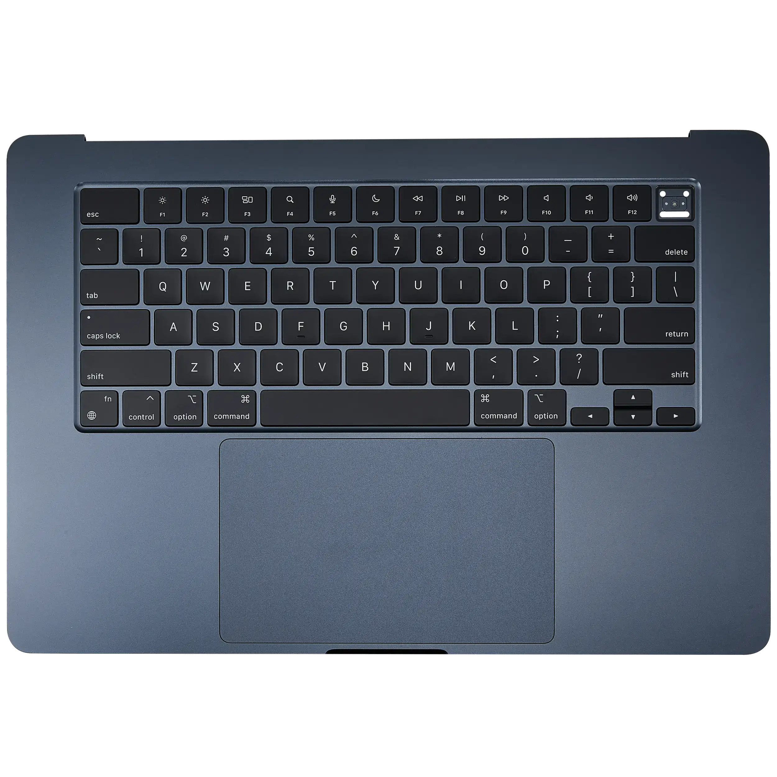Top Case with Battery and Keyboard for MacBook Air 15" (A3114 / Mid 2024) (Midnight) (US Keyboard)