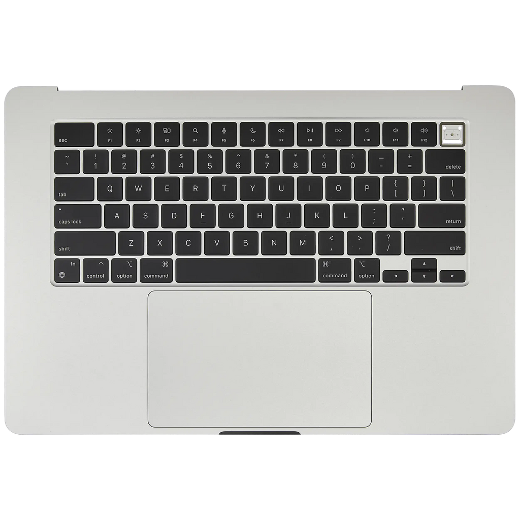 Topcase m. Akku & Tastatur f. MacBook Air 15" A3114 Silber US