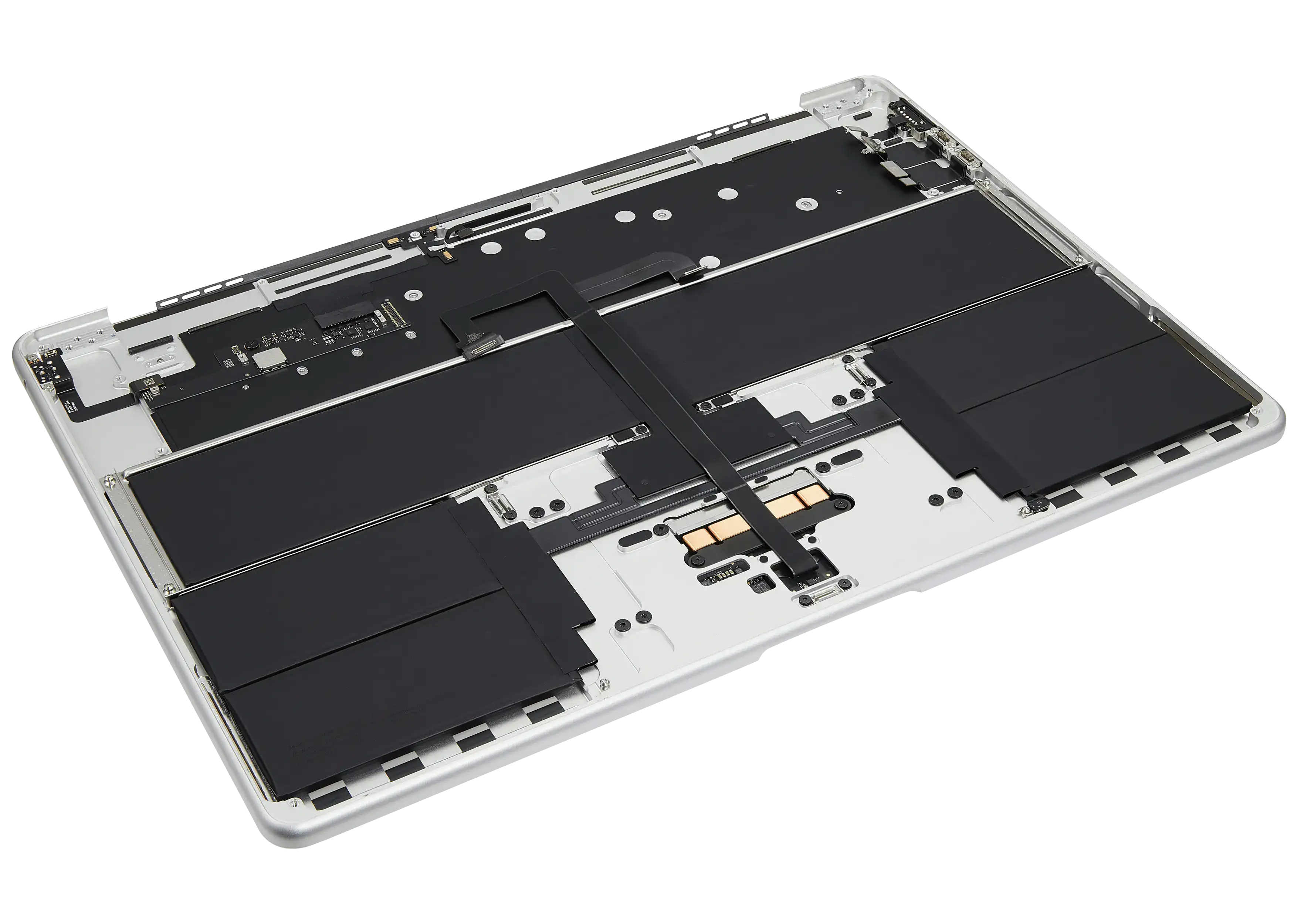 Topcase m. Akku & Tastatur f. MacBook Air 15" A3114 Silber US