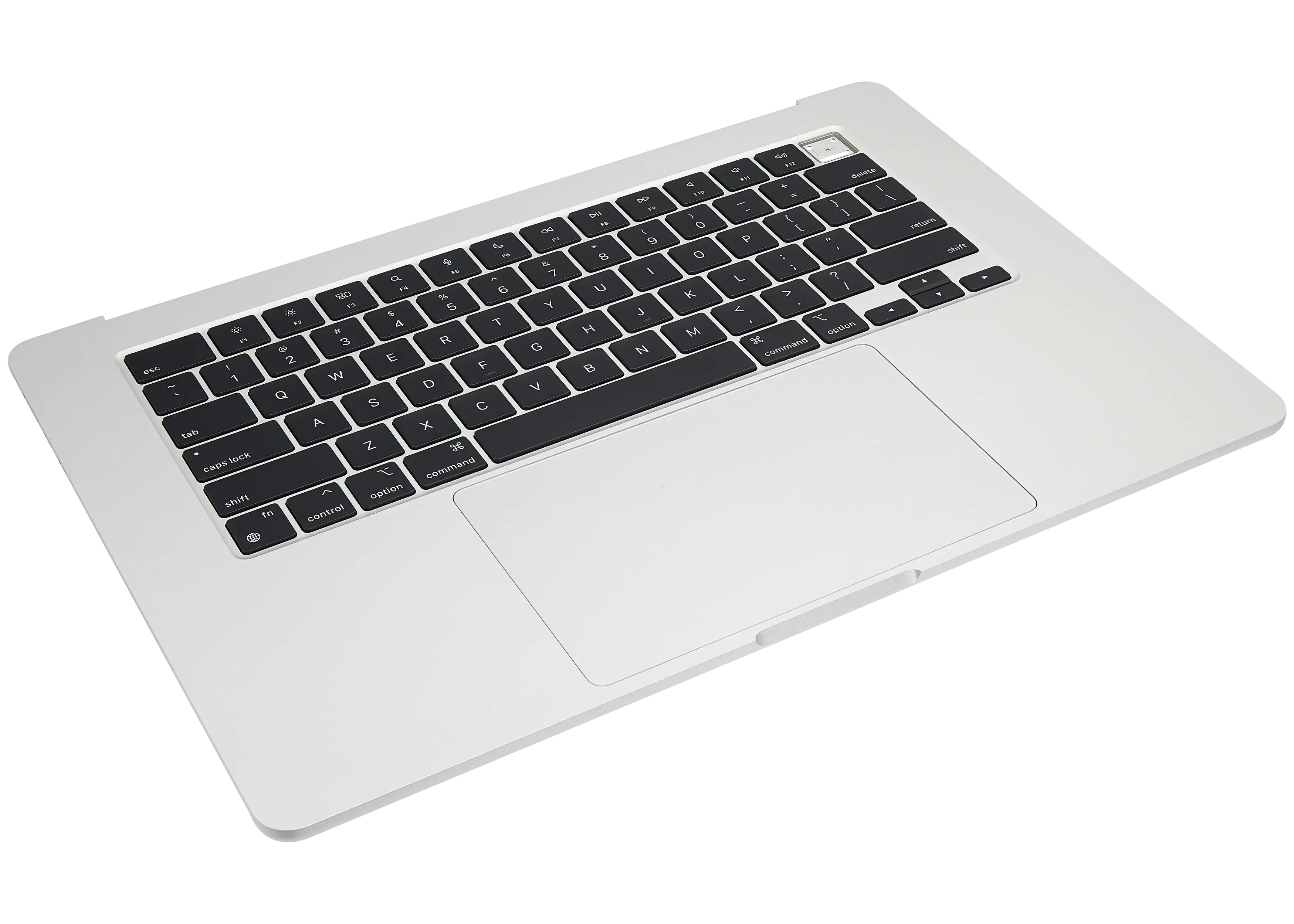 Topcase m. Akku & Tastatur f. MacBook Air 15" A3114 Silber US