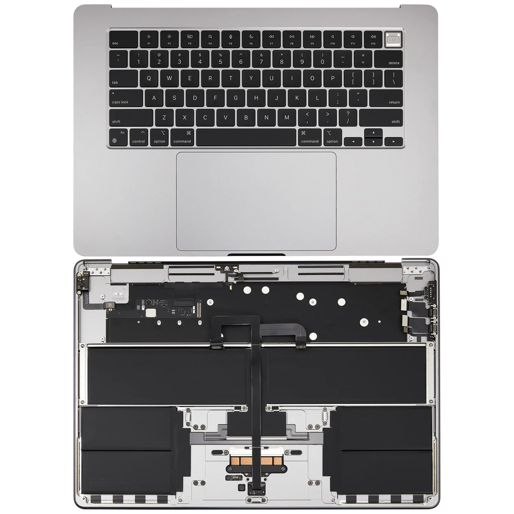 Topcase mit Akku & Tastatur MacBook Air 15" A3114 Space Gray US-Tastatur