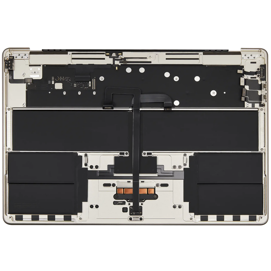 Top Case with Battery and Keyboard for MacBook Air 15" (A3114 / Mid 2024) (Starlight) (US Keyboard)