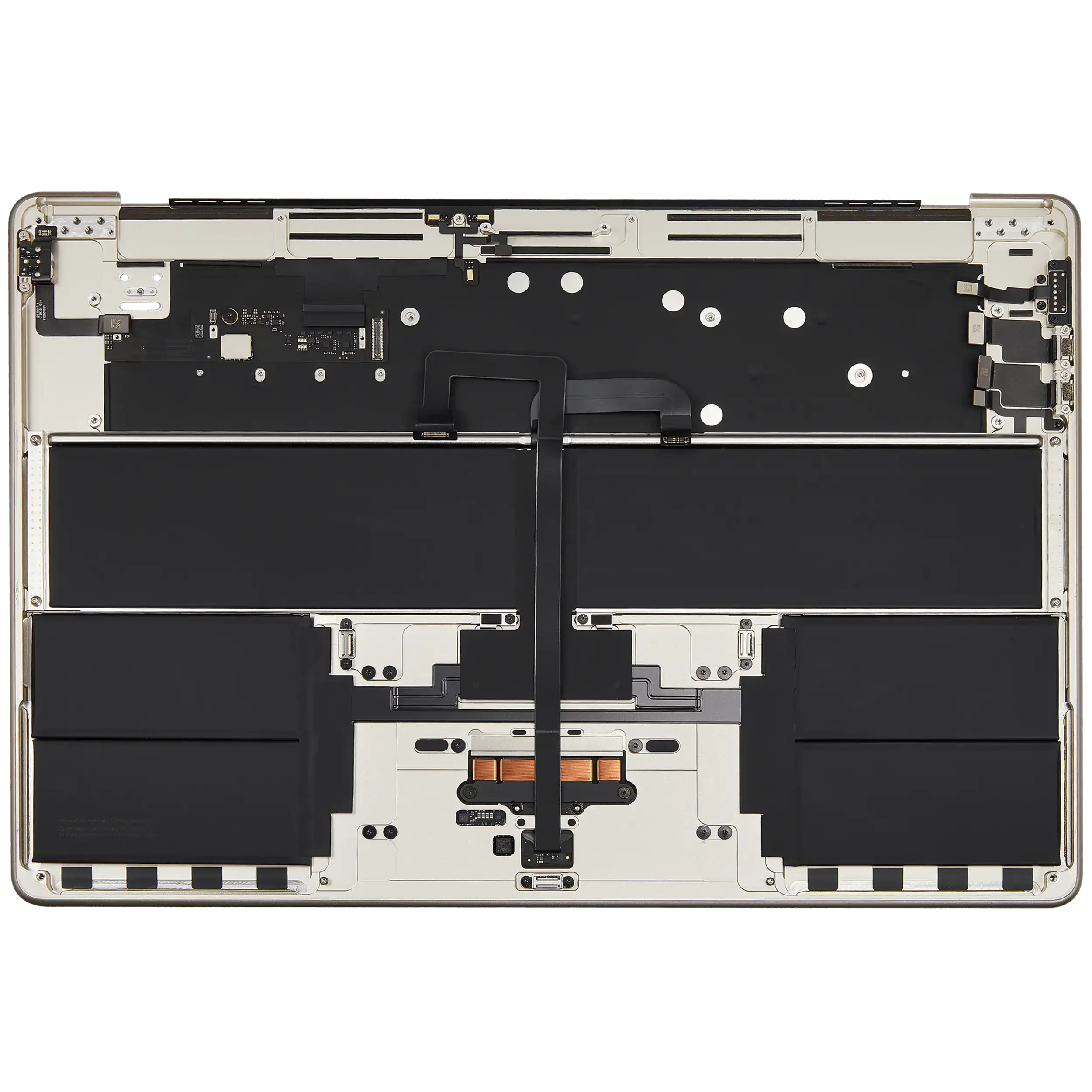 Top Case with Battery and Keyboard for MacBook Air 15" (A3114 / Mid 2024) (Starlight) (US Keyboard)